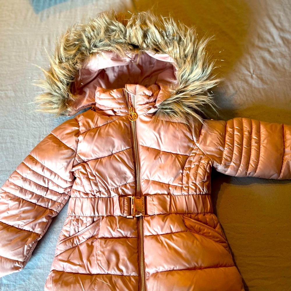 Michael Kors Little girls winter coat Size 4T